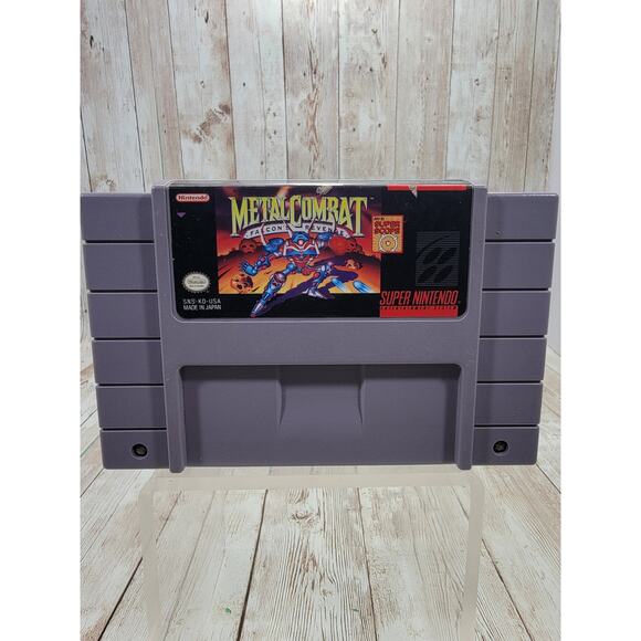 Metal Combat: Falcon's Revenge Super Nintendo SNES Cartridge Only - Picture 1 of 3
